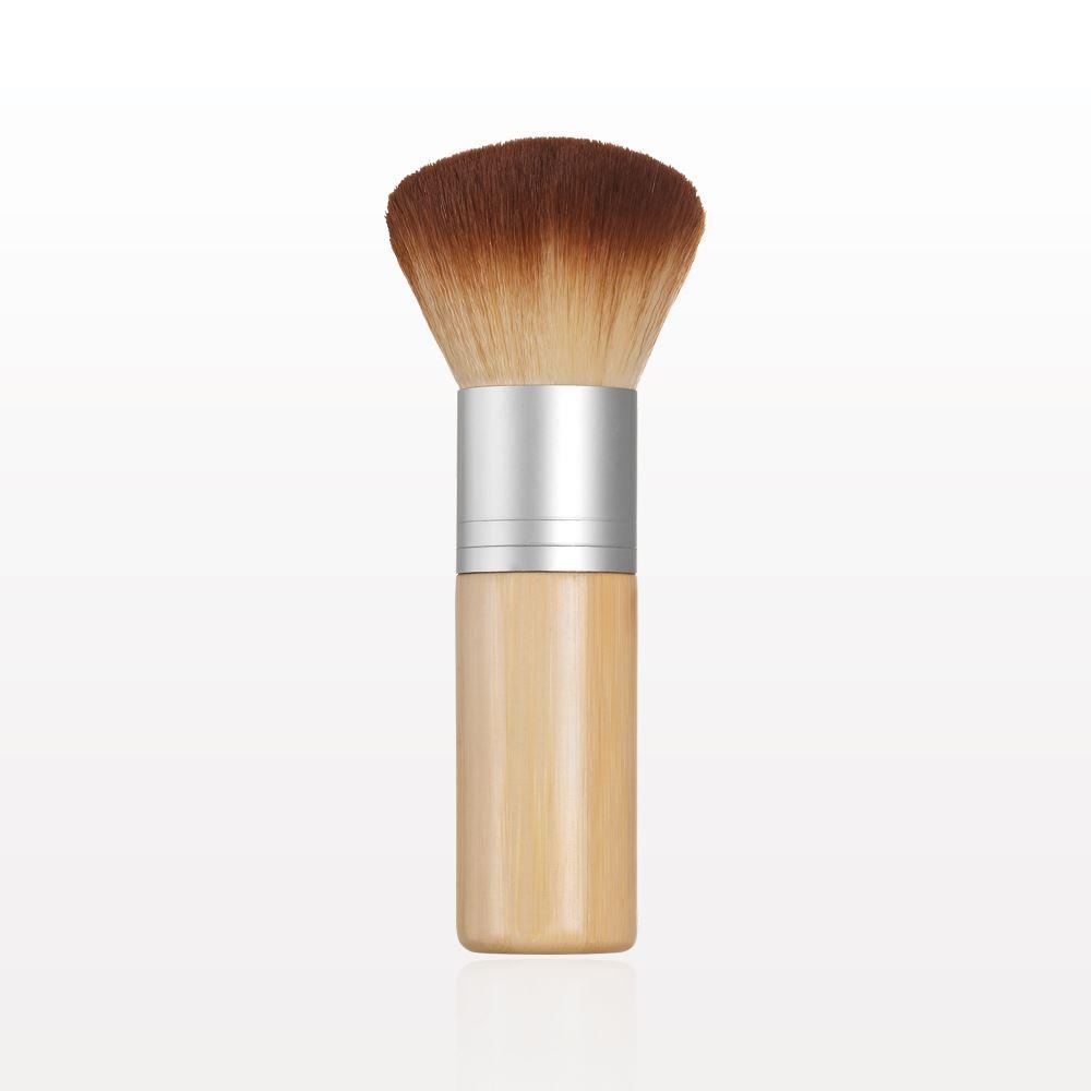 Two Tone Kabuki Brush with Long Handle