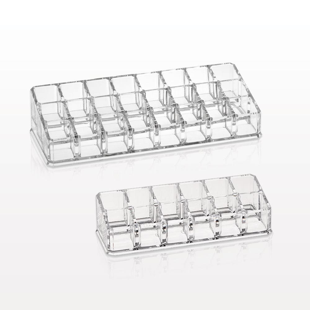 Clear 24 Compartment Lipstick Organizer