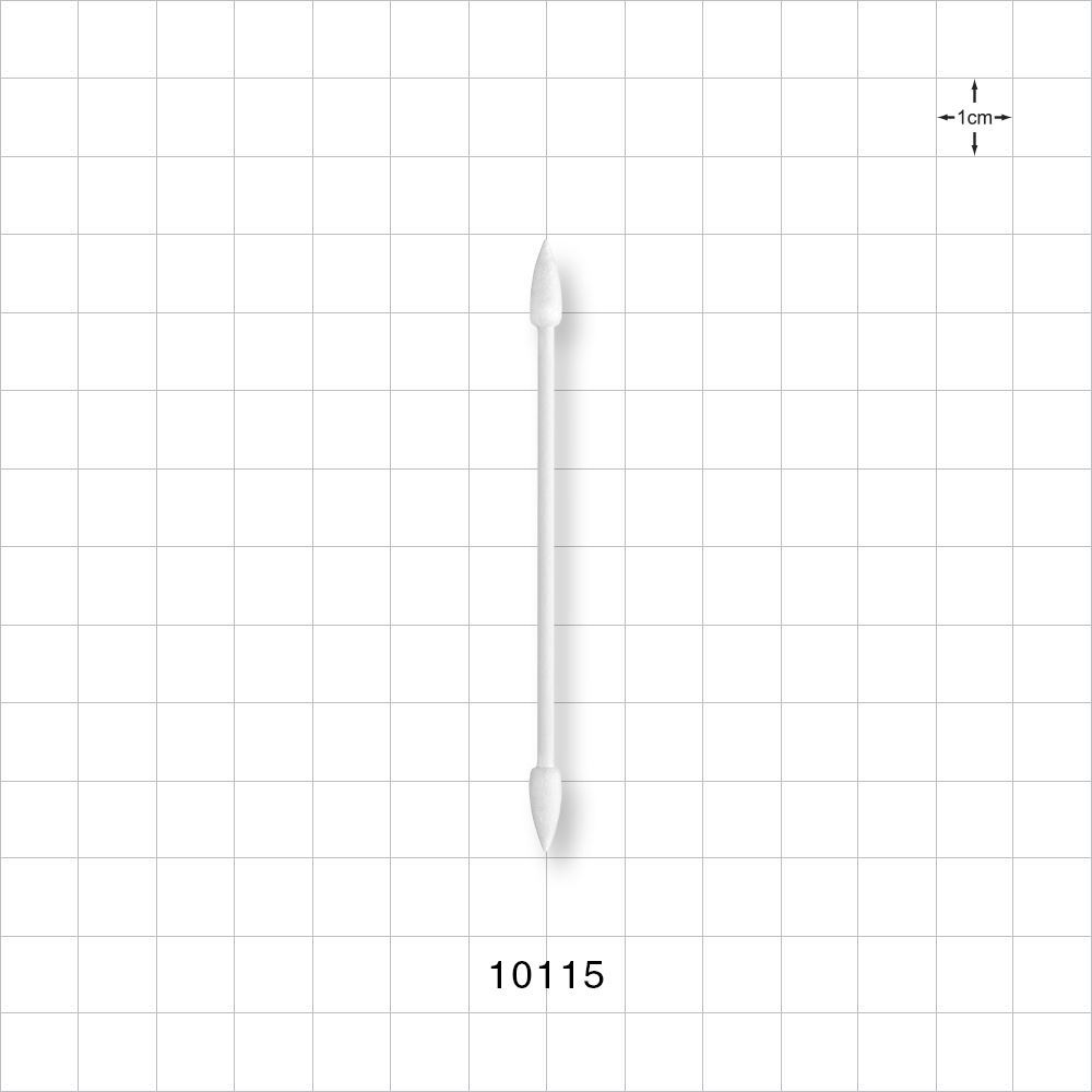 Point Tip Swab, White Handle