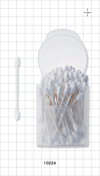 Large Round/Large Round Cotton Swab, Paper Handle