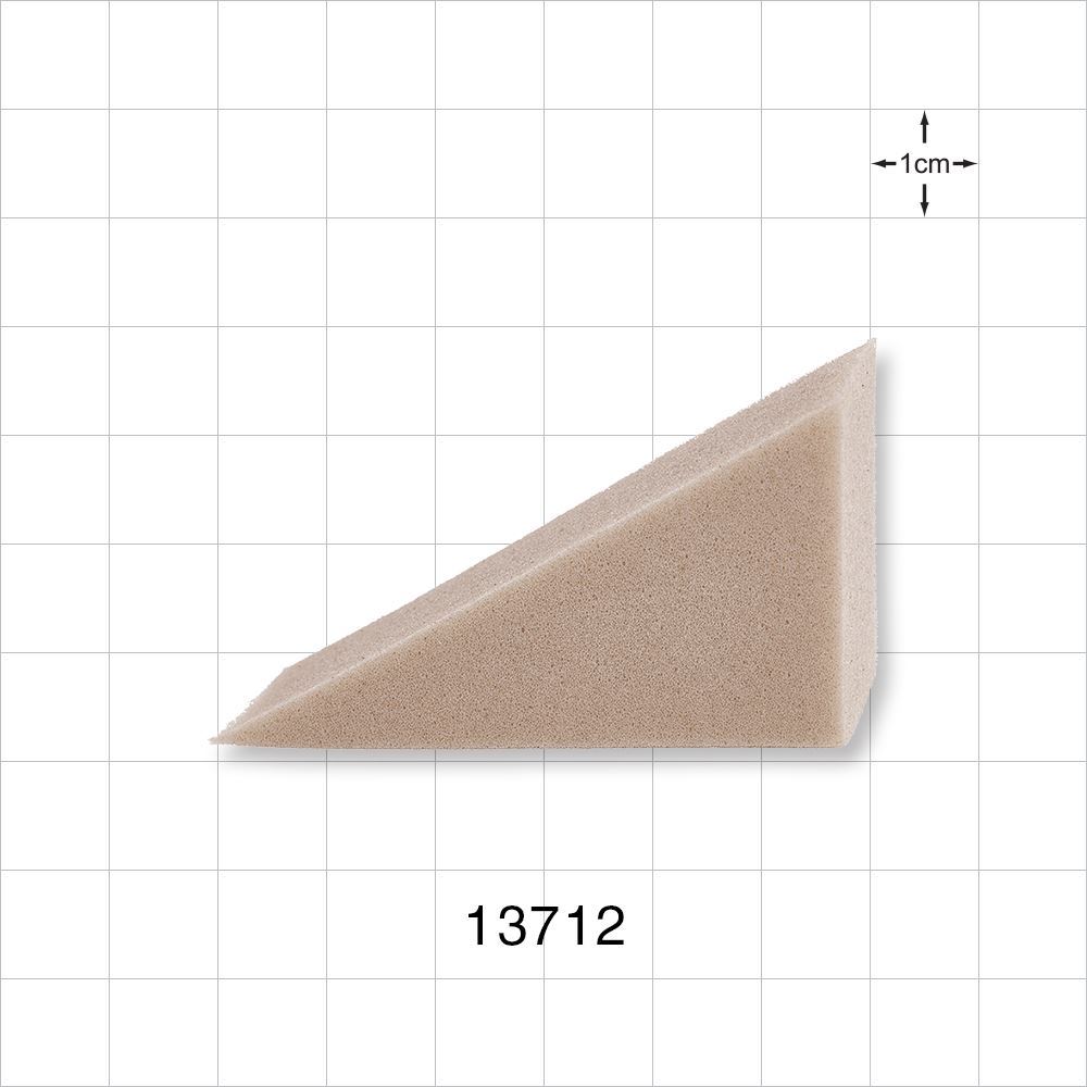 Biodegradable Loose Large Wedge Sponge, Taupe