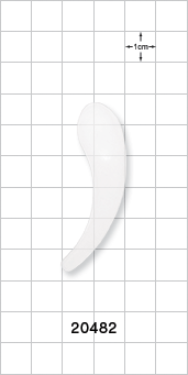 Teardrop Boomerang Spatula, Frosted