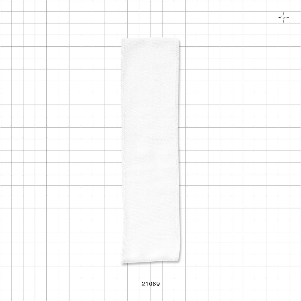 Disposable Stretch Headband, White