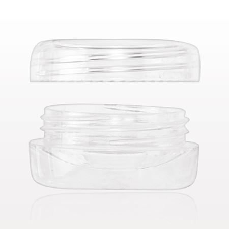 Jar with Cap, Clear