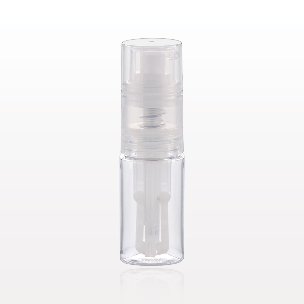 Fine Mist Powder Spray Bottle, Clear