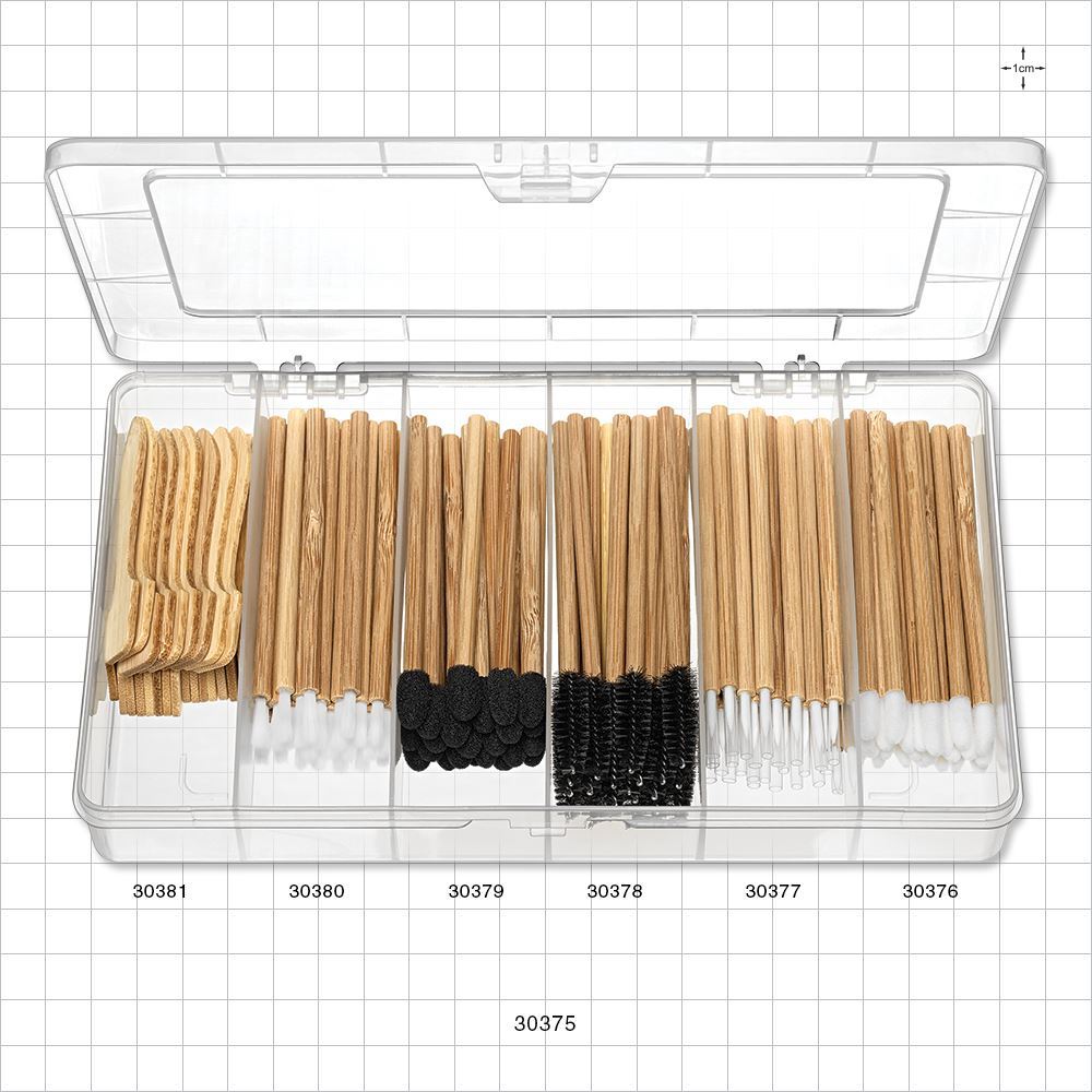 Bamboo Disposable Cosmetic Applicator Kit