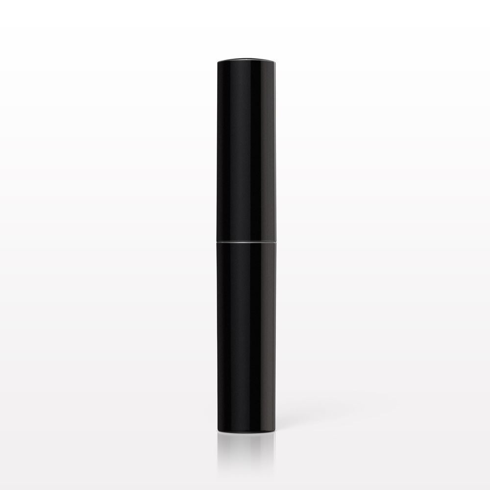 Slim Slanted Lipstick Tube and Cap, Black