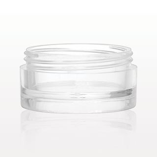 4 gram Sampling Jar with Raised Bottom, Clear