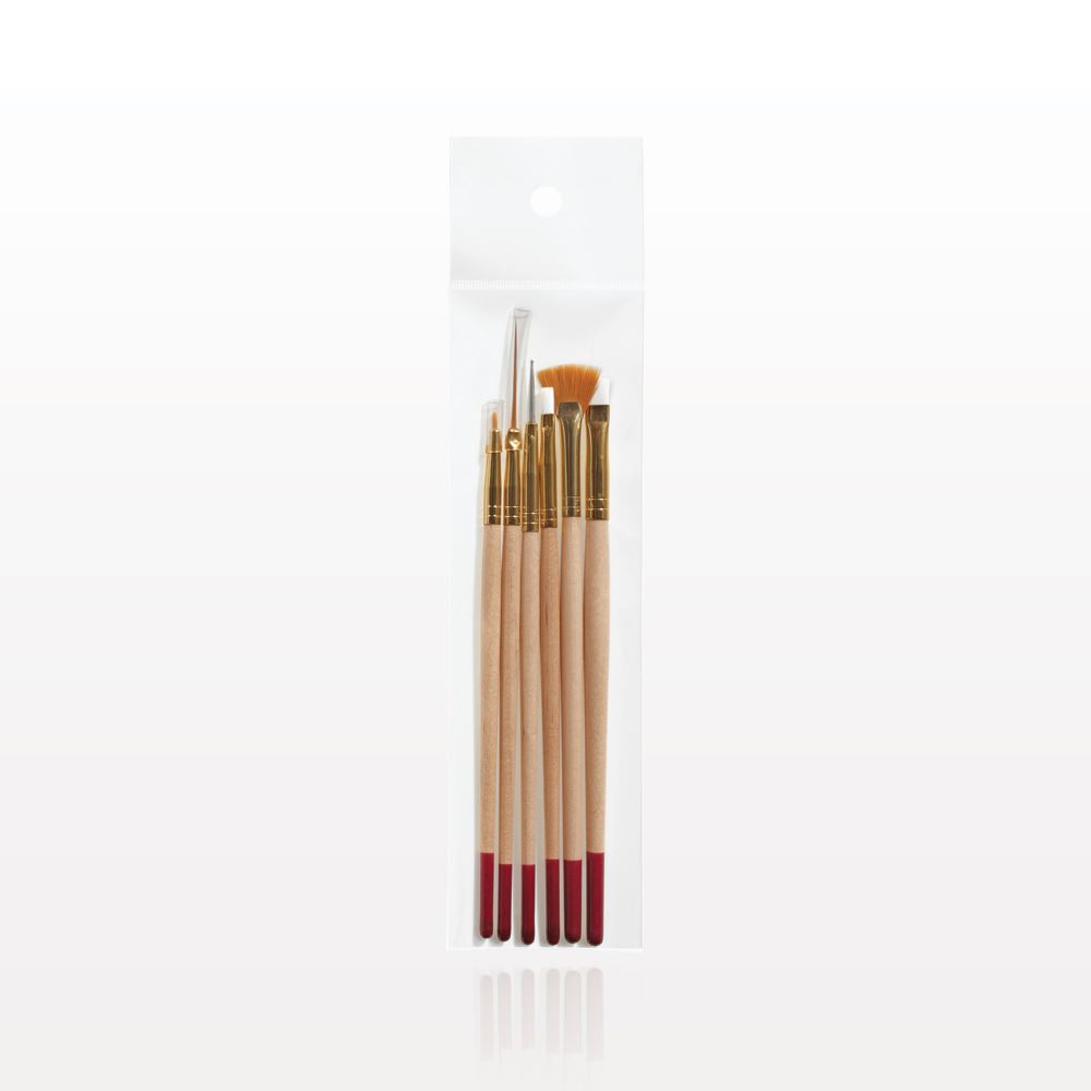 6-Piece Professional Nail Brush Set