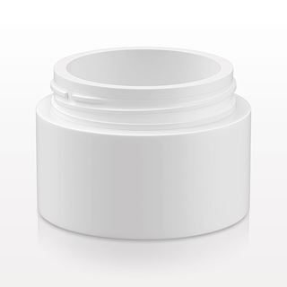 Refillable Jar, White