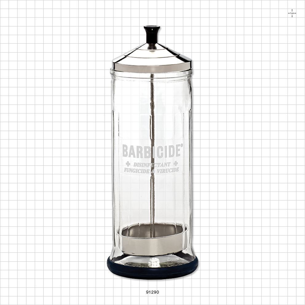 Large Barbicide® Disinfectant Jar