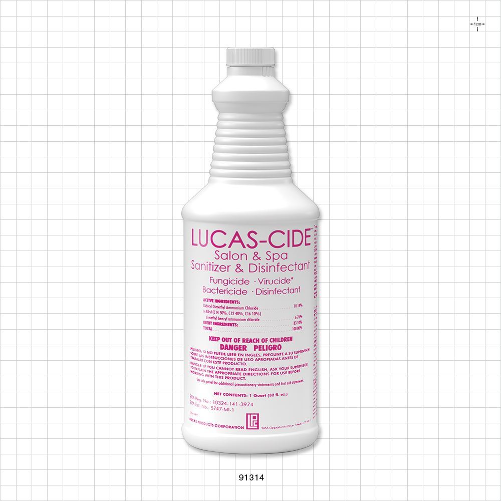 LUCAS-CIDE  Salon & Spa Sanitizer & Disinfectant