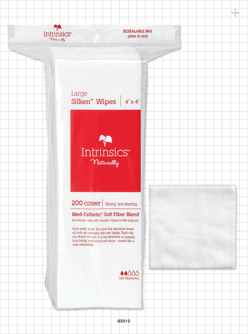 Intrinsics Large Silken Wipes