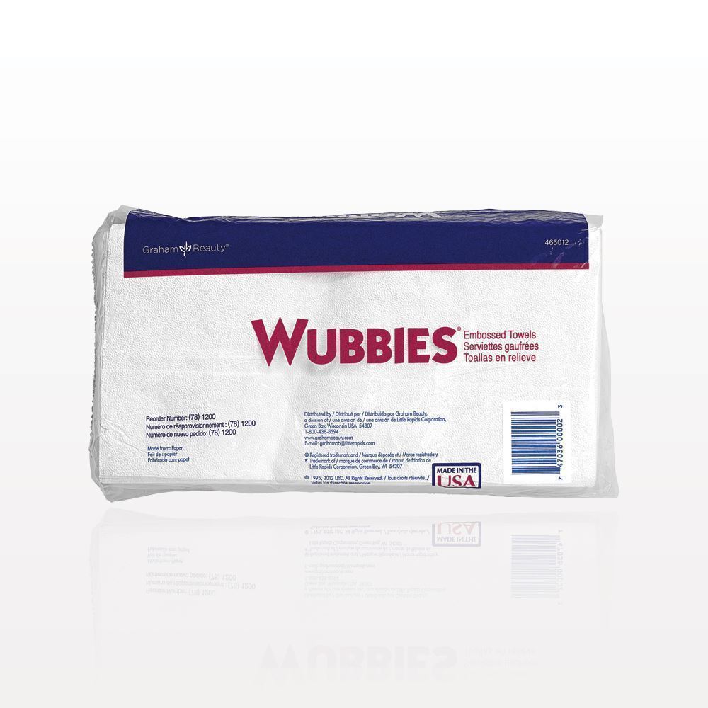 Graham Beauty® Wubbies® Embossed Towels