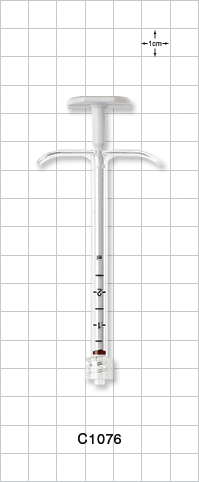 Medallion® Syringe, Male Luer Lock,  White