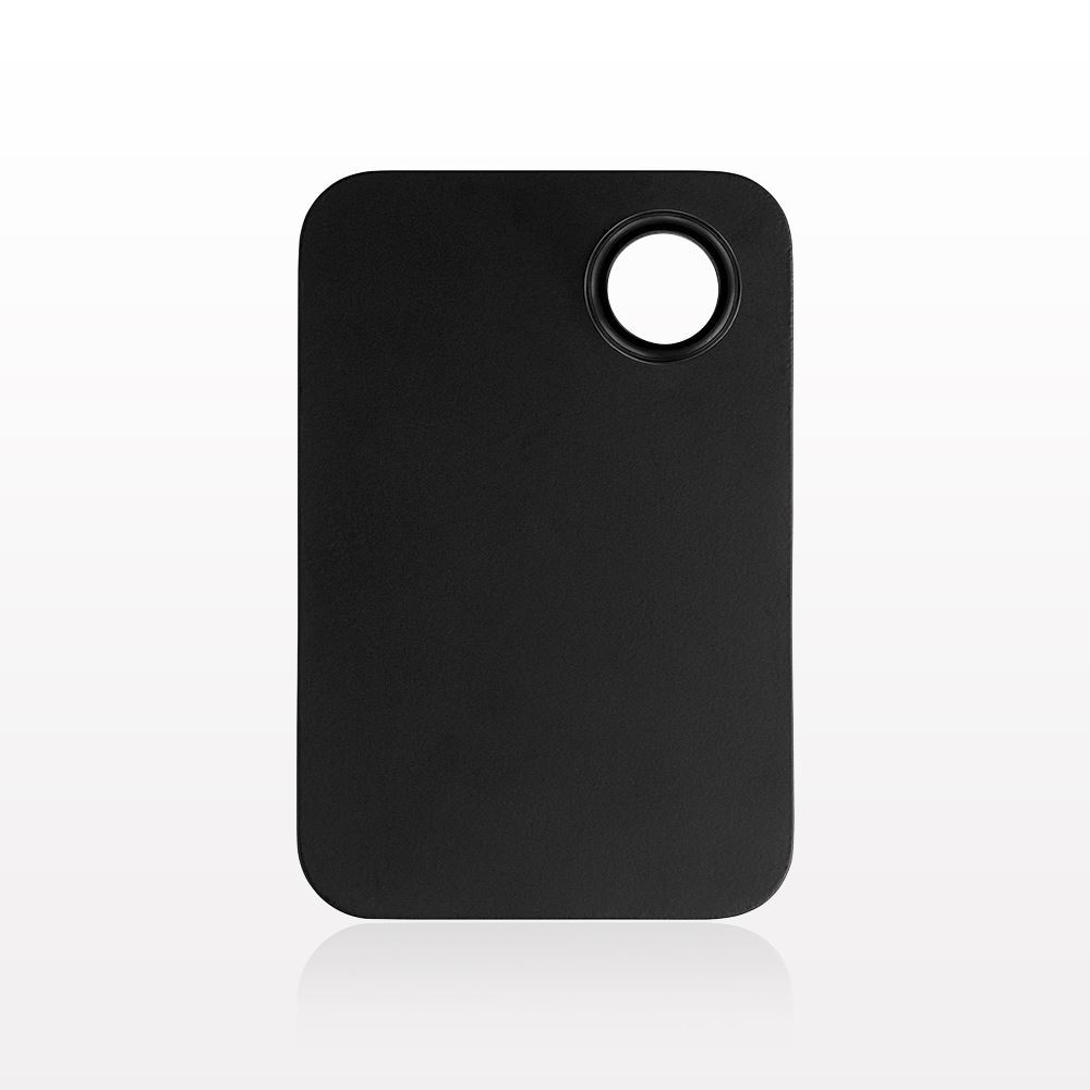 Rectangular Mixing Palette with Finger Hole, Matte Black