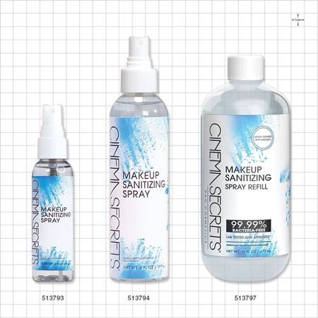 Cinema Secrets  Makeup Sanitizing Spray Refill