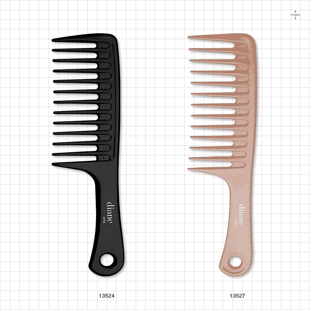 Diane® Shampoo Comb, Black